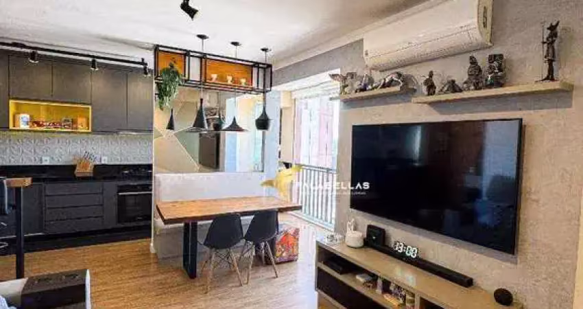 Apartamento com 3 dormitórios à venda, 77 m² por r$ 699.000,00 - bosque dos jacarandás - jundiaí/sp