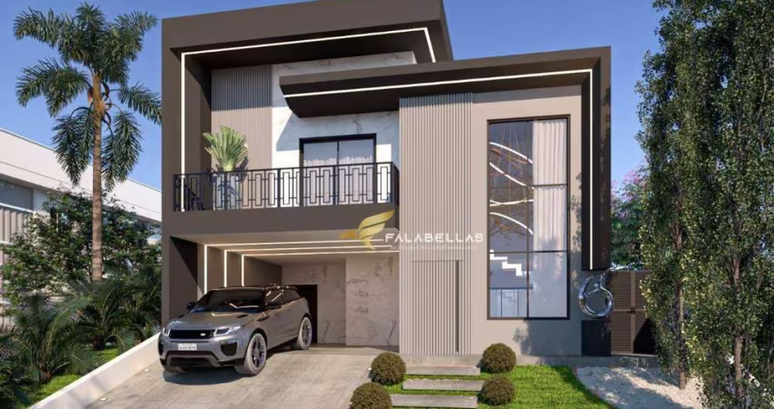 Casa com 4 dormitórios à venda, 240 m² por R$ 700.000 - Condomínio Residencial Laguna Clube - Várzea Paulista/SP