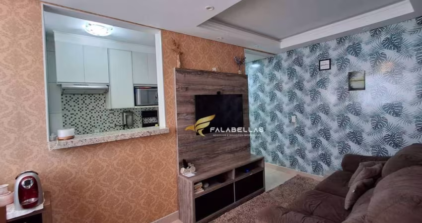 Apartamento com 2 dormitórios à venda, 52 m² por R$ 293.000,00 - Recanto Quarto Centenário - Jundiaí/SP