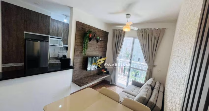Apartamento com 2 dormitórios à venda, 56 m² por R$ 440.000,00 - Cidade Luiza - Jundiaí/SP