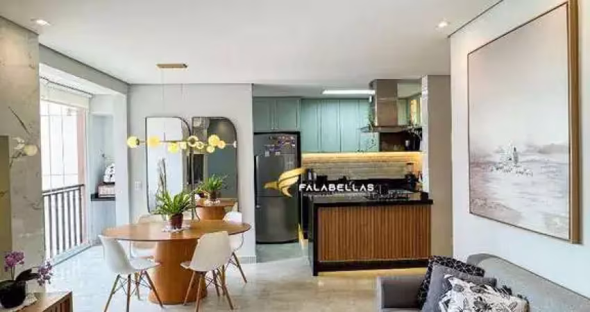 Apartamento com 3 dormitórios à venda, 77 m² por r$ 759.000,00 - engordadouro - jundiaí/sp