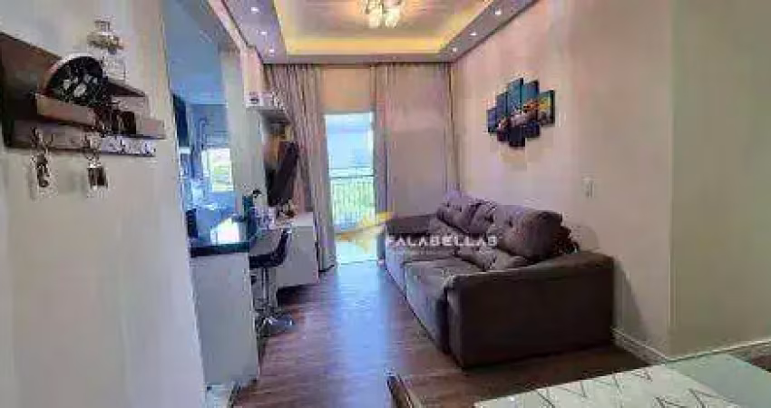 Apartamento com 2 dormitórios à venda, 66 m² por r$ 570.000,00 - flex jundiaí - jundiaí/sp
