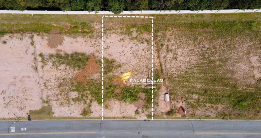 Terreno à venda, 420 m² por R$ 620.000,00 - Currupira - Jundiaí/SP