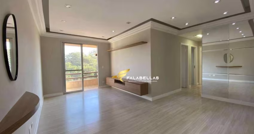 Apartamento com 3 dormitórios à venda, 75 m² por R$ 470.000,00 - Jardim Tamoio - Jundiaí/SP