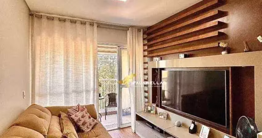 Apartamento com 3 dormitórios à venda, 80 m² por r$ 710.000,00 - medeiros - jundiaí/sp