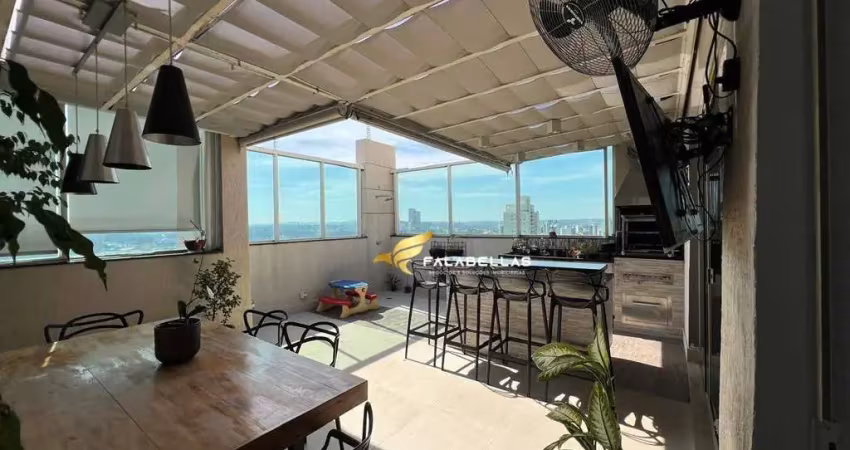 Cobertura com 4 dormitórios à venda, 246 m² por r$ 2.500.000,00 - jardim ana maria - jundiaí/sp