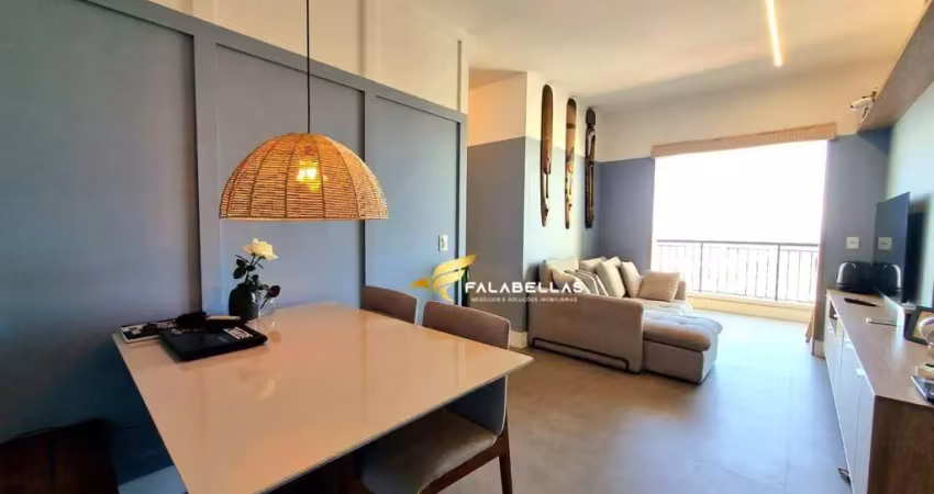 Apartamento com 2 dormitórios à venda, 63 m² por r$ 745.000,00 - jardim messina - jundiaí/sp