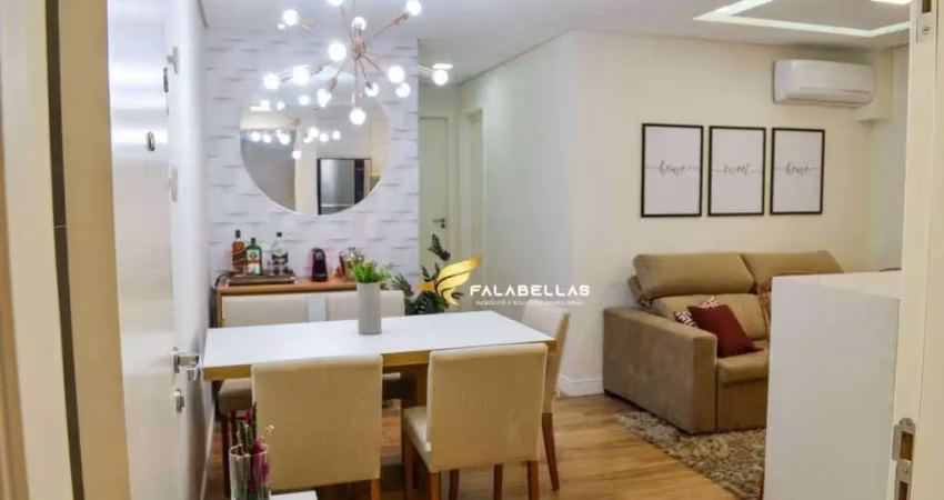 Apartamento com 2 dormitórios à venda, 66 m² por r$ 690.000,00 - jardim guanabara - jundiaí/sp