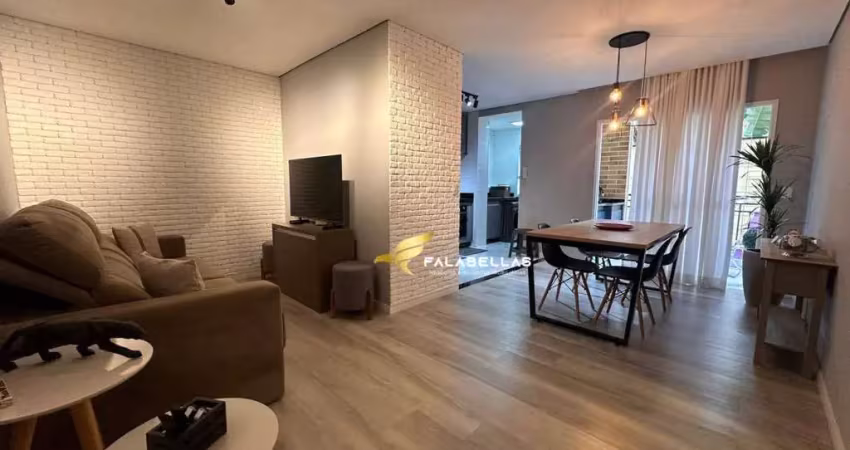 Apartamento com 2 dormitórios à venda, 74 m² por r$ 670.000,00 - medeiros - jundiaí/sp