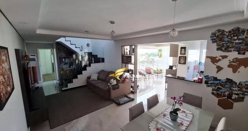 Apartamento duplex com 2 dormitórios à venda, 137 m² por r$ 1.225.000,00 - jardim ana maria - jundiaí/sp