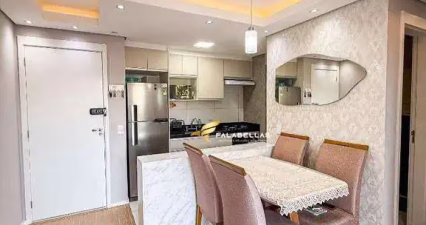 Apartamento com 2 dormitórios à venda, 54 m² por r$ 439.000 - vila nambi - jundiaí/sp
