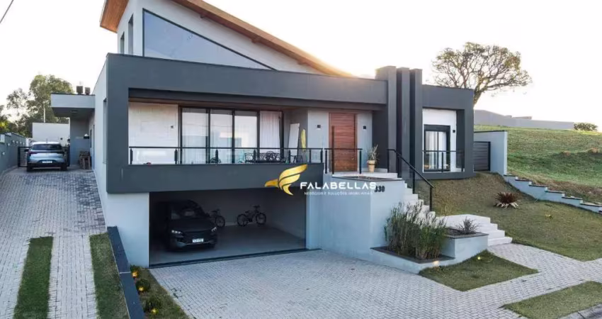 Casa com 4 dormitórios à venda, 400 m² por r$ 3.900.000,00 - dos medeiros - jundiaí/sp