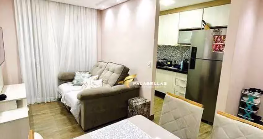 Apartamento com 2 dormitórios à venda, 50 m² por r$ 350.000,00 - jardim tamoio - jundiaí/sp