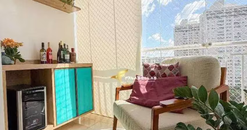 Apartamento com 3 dormitórios à venda, 66 m² por r$ 550.000,00 - vila lacerda - jundiaí/sp
