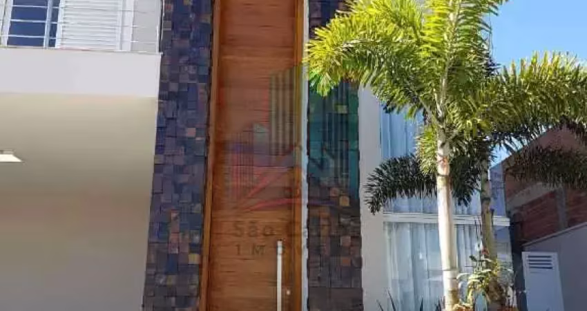Casa em condomínio fechado com 4 quartos à venda na Avenida Professora Maria de Cresci Leopoldino, 755, Condomínio Residencial Quebec, São Carlos