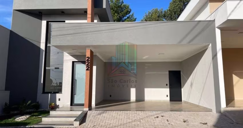 Casa em condomínio fechado com 3 quartos à venda na Avenida Pedro Muszkat, 911, Residencial Samambaia, São Carlos