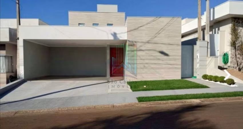 Casa em condomínio fechado com 3 quartos à venda na Avenida Professora Maria de Cresci Leopoldino, 755, Condomínio Residencial Quebec, São Carlos