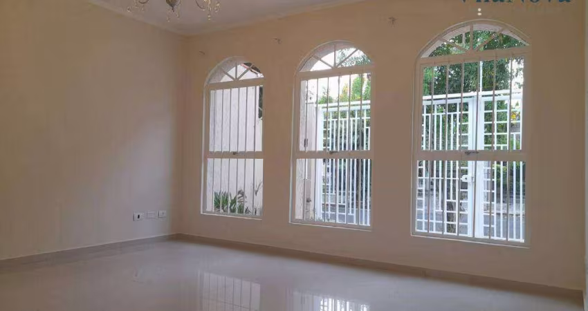 Casa com 3 dormitórios para alugar, 188 m² por R$ 5.480,00/mês - Parque Boa Esperança - Indaiatuba/SP