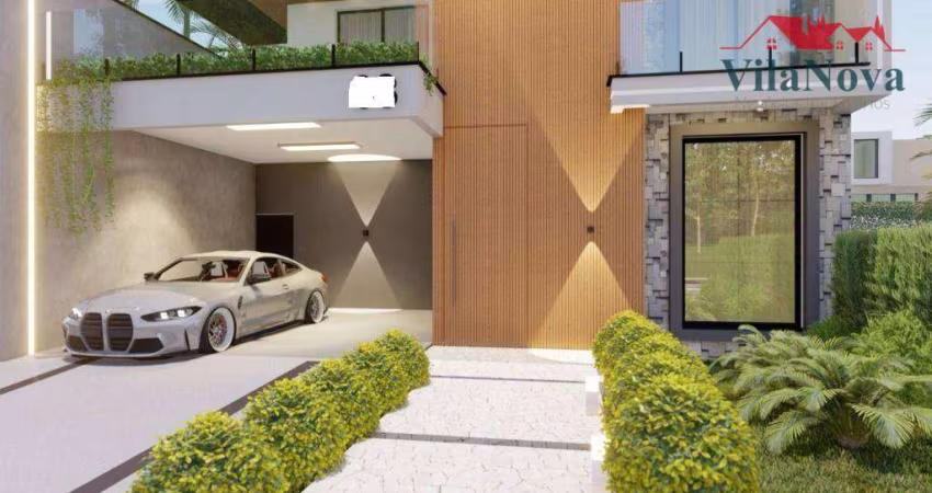 EXCELENTE CASA DE 2 ANDARES COM 4 SUÍTES E 4 VAGAS DE GARAGEM EM INDAIATUBA SP