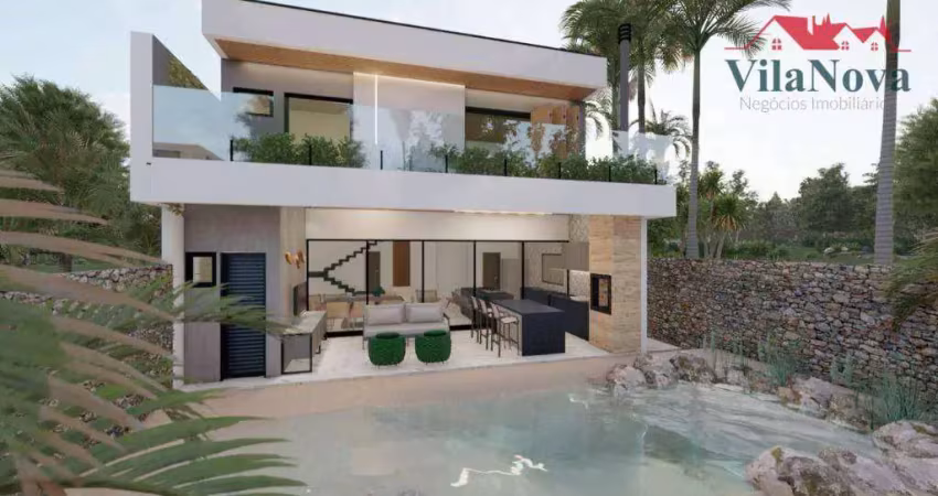 Casa com 4 dormitórios à venda, 256 m² por r$ 2.400.000,00 - jardins di roma - indaiatuba/sp
