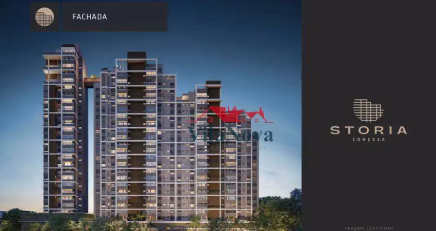 Apartamento com 2 dormitórios à venda, 70 m² por R$ 865.000,00 - Storia Congesa - Indaiatuba/SP