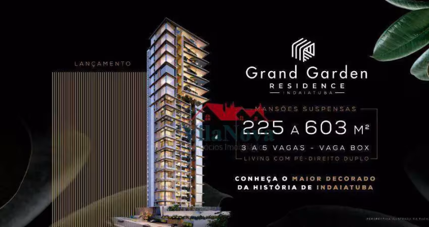 Mansões Suspensas com 4 dormitórios à venda, 190 m² por R$ 2.930.399 - Grand Garden - Indaiatuba/SP