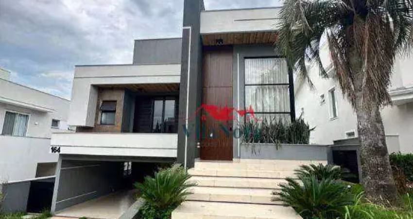 Casa com 3 dormitórios à venda, 346 m² por r$ 3.245.000,00 - jardim vila paradiso - indaiatuba/sp