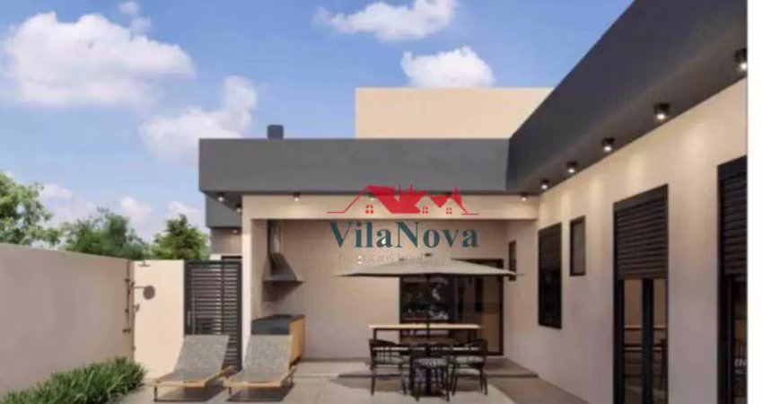 Casa com 3 suítes à venda, 196 m² por R$ 1.690.000 - Condomínio Residencial Milano - Indaiatuba/SP