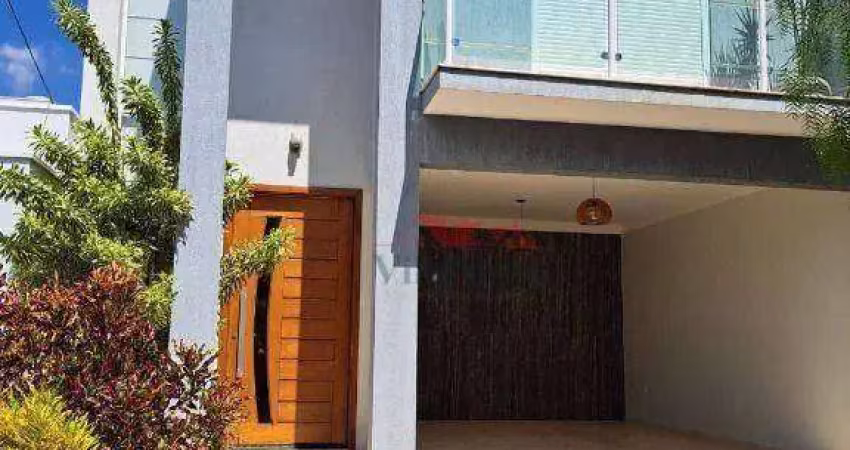 Casa com 3 dormitórios, sendo 1 suíte com closet à venda, 216 m² por R$ 1.190.000 - Jardim Vista Verde - Indaiatuba/SP