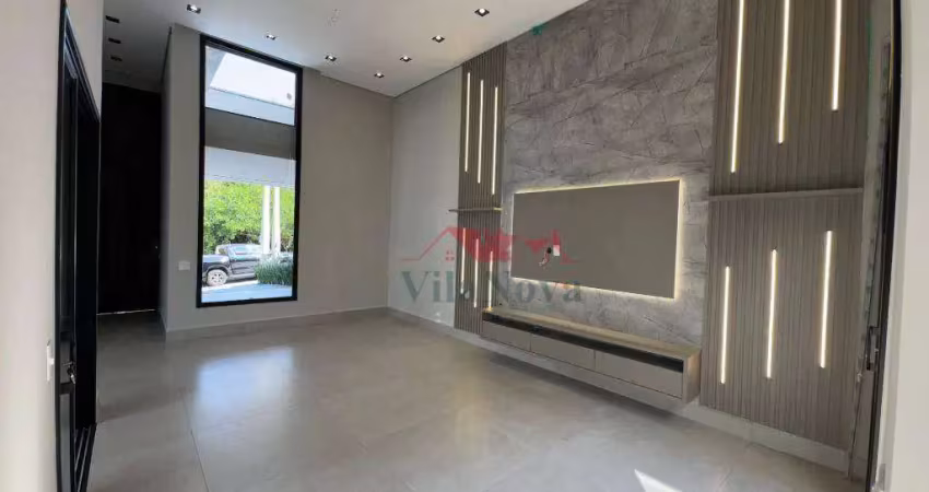 Belíssima casa  à venda com 3 suítes, escritório, áreagourmet, piscina e 3 vagas, tudo isso no cond. gran reserve em indaiatuba sp!