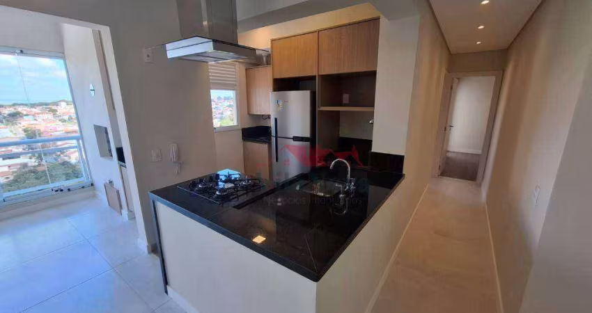 Apartamento com 2 Suítes para alugar, 82 m² por R$ 7.125/mês - Condomínio Sky Towers Home - Indaiatuba/SP
