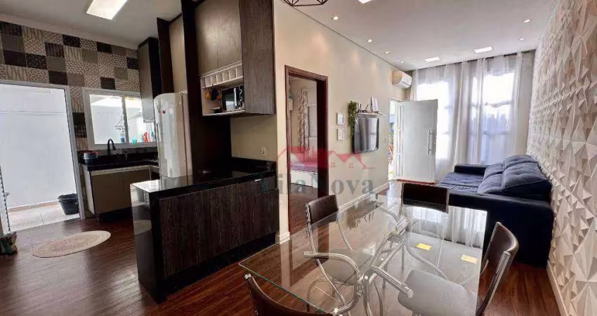 Casa com 3 dormitórios à venda, 110 m² por r$ 715.000,00 - jardim park real - indaiatuba/sp