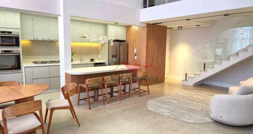 Apartamento duplex de alto padrão com 198m², 3 suítes e vista panorâmica – the park view – indaiatuba – sp!