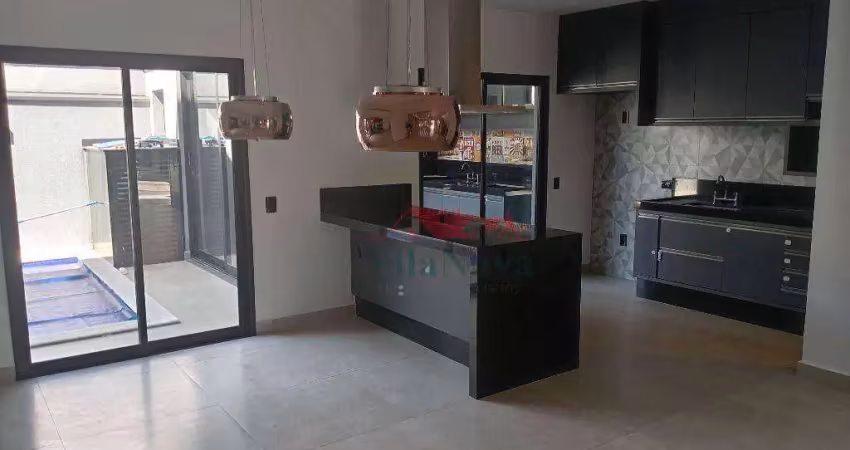 Casa com 3 dormitórios para alugar, 170 m² por r$ 7.498,00/mês - jardim park real - indaiatuba/sp