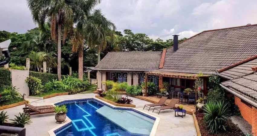 Casa com 5 dormitórios à venda, 850 m² por r$ 3.700.000,00 - granja viana - carapicuíba/sp
