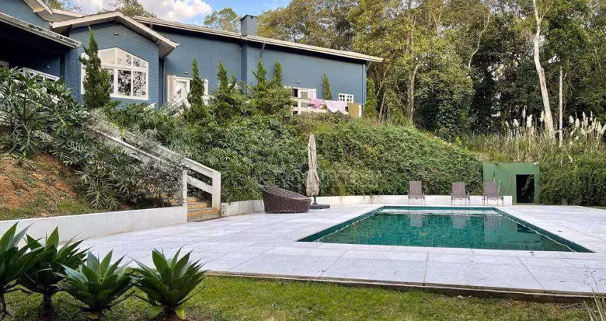 Casa com 4 dormitórios, 408 m² - venda por r$ 2.500.000,00 ou aluguel por r$ 15.600,00/mês - granja viana - embu das artes/sp