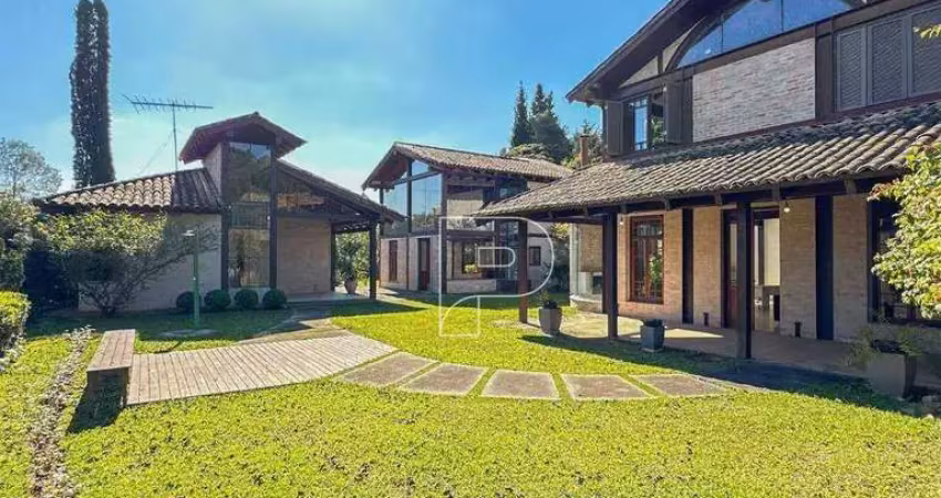 Casa com 5 dormitórios, 990 m² - venda por r$ 3.750.000,00 ou aluguel por r$ 24.200,00 - granja viana - embu das artes/sp
