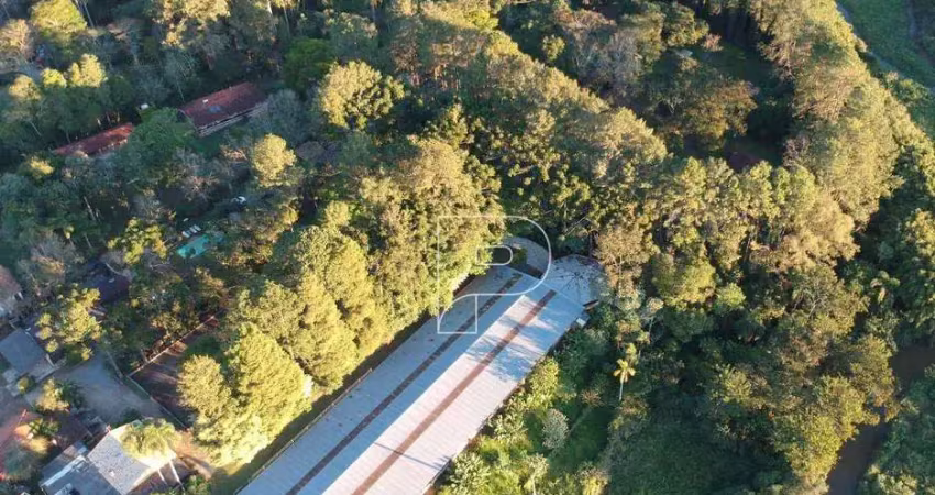 Chácara com 3 dormitórios à venda, 7740 m² por r$ 3.000.000,00 - chácara represinha - cotia/sp