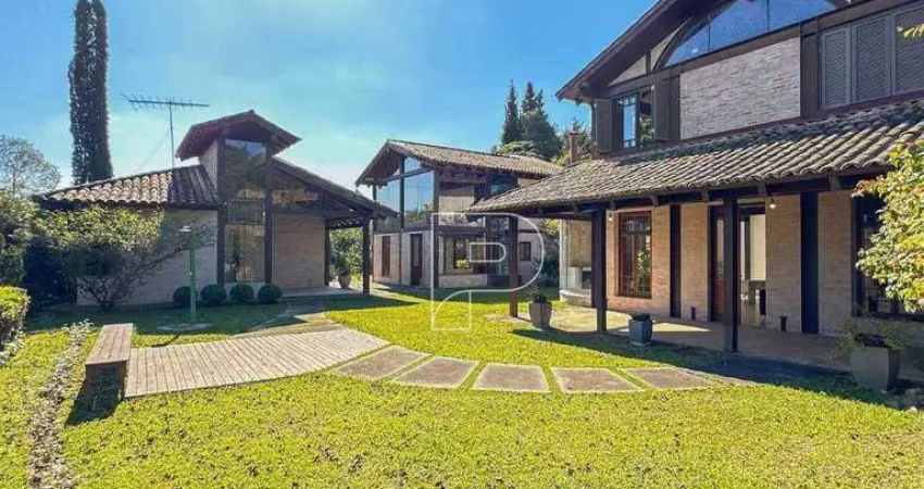 Casa com 5 dormitórios, 990 m² - venda por r$ 3.750.000,00 ou aluguel por r$ 24.200,00 - granja viana - embu das artes/sp