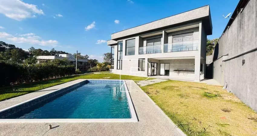 Casa com 5 dormitórios à venda, 475 m² por r$ 3.800.000,00 - reserva santa maria - jandira/sp