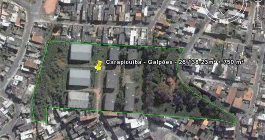 Área à venda, 23707 m² por r$ 18.400.000,00 - vila silviânia - carapicuíba/sp