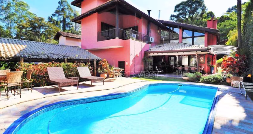 Casa com 4 dormitórios, 400 m² - venda por R$ 2.450.000,00 ou aluguel por R$ 14.453,00/mês - Granja Viana - Cotia/SP