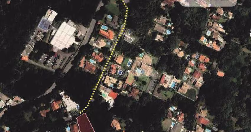 Terreno à venda, 1403 m² por R$ 615.000,00 - Granja Viana - Cotia/SP