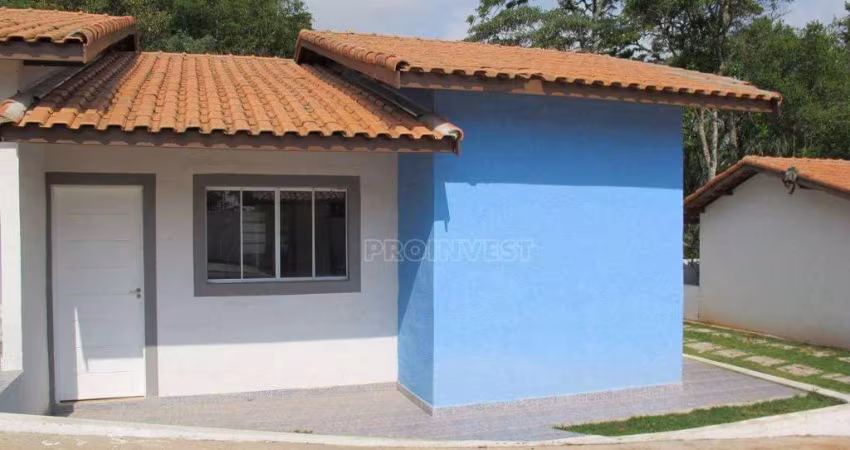 Casa com 2 dormitórios à venda, 58 m² por R$ 277.000,00 - Remanso I - Vargem Grande Paulista/SP