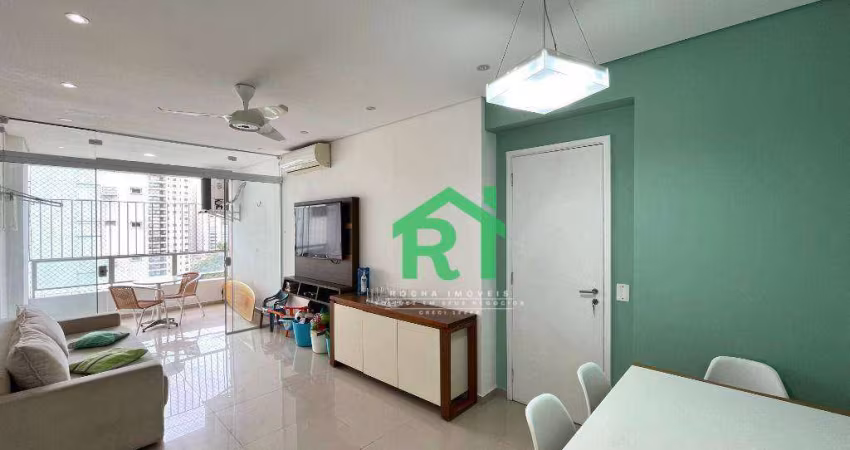 Apartamento Beira Mar, Reformado, 2 Dormitórios (1 Suíte), 1 Vaga, Jardim Astúrias, Guarujá/SP