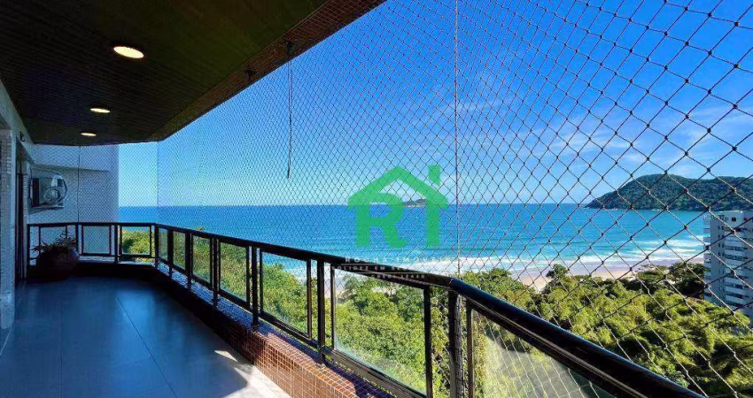 Apartamento Vista Mar, 3 dormitórios (Suítes), 2 vagas, Lazer, Tombo - Guarujá/SP