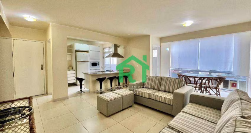 Apartamento com 2 dormitórios à venda, 85 m² por R$ 420.000,00 - Enseada - Guarujá/SP