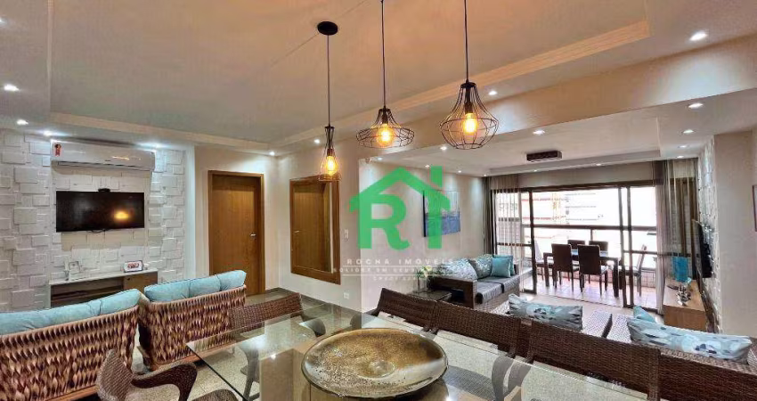 Apartamento Beira Mar, 4 Dormitório (2 Suítes), 2 Vagas, Área de Lazer, Jardim Astúrias, Guarujá/SP