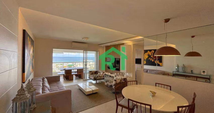 Apartamento Beira Mar, 4 Dormitórios, 2 Vagas, Área de Lazer, Enseada, Guarujá/SP