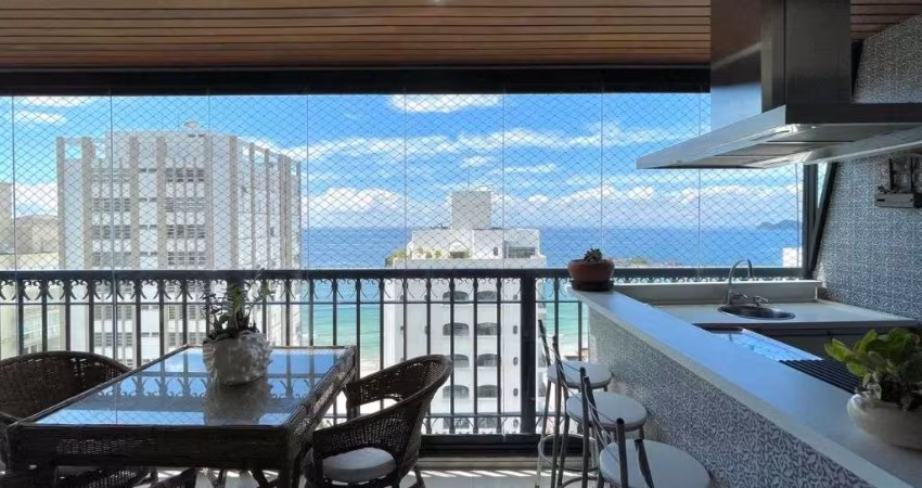 Apartamento à beira mar com 3 quartos à venda em Pitangueiras, Guarujá/SP